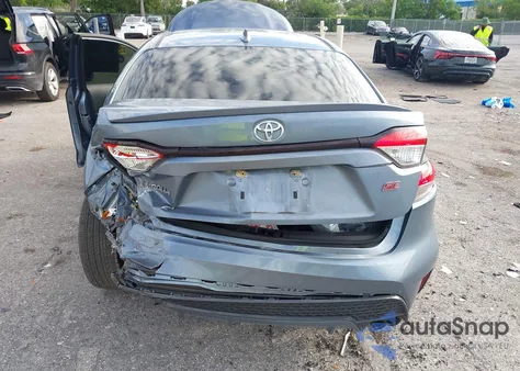 2020 Toyota Corolla Se z USA, uszkodzony, nr VIN JTDS4RCE3LJ045943